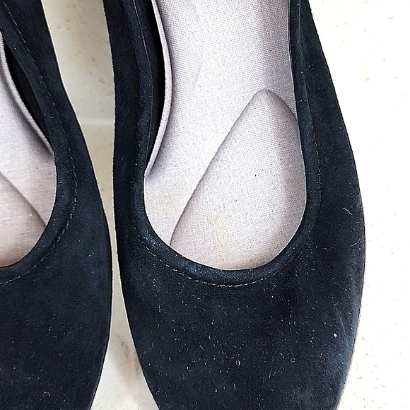 Women's Com + Sens Lucianie Round Toe Heels Black Size 8.5 - Picture 4 of 10